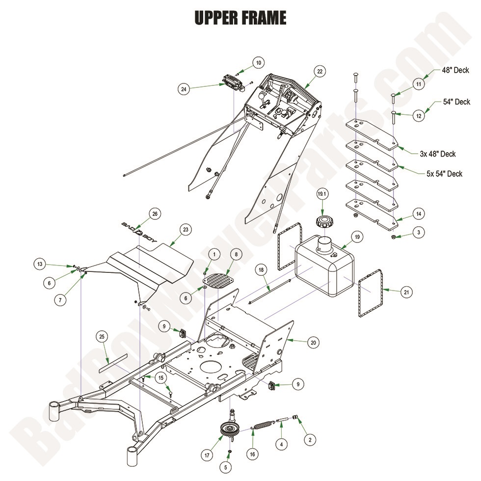 2024 Raider - Upper Frame